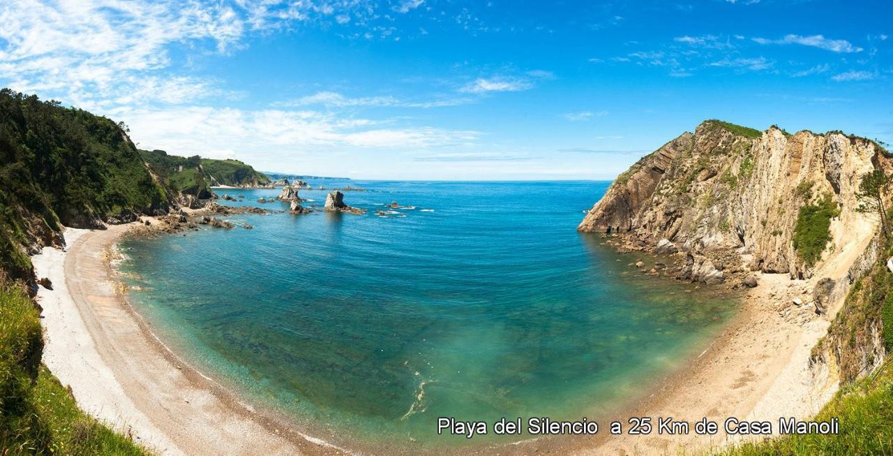 Almuña Casa Manoli Luarcaゲストハウス エクステリア 写真